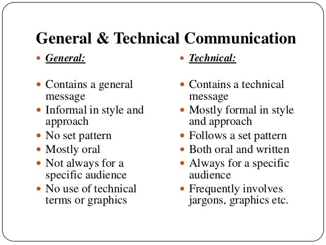 professional and technical communication