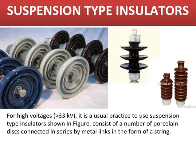 ppt presentation on types of insulators
