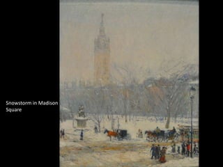 Snowstorm in Madison
Square
 