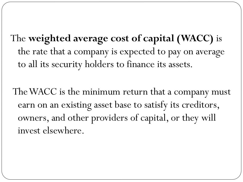 cost of preference share capital and weighted average cost