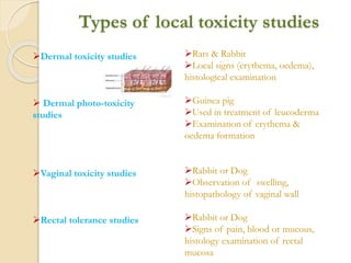 animal toxicity studies