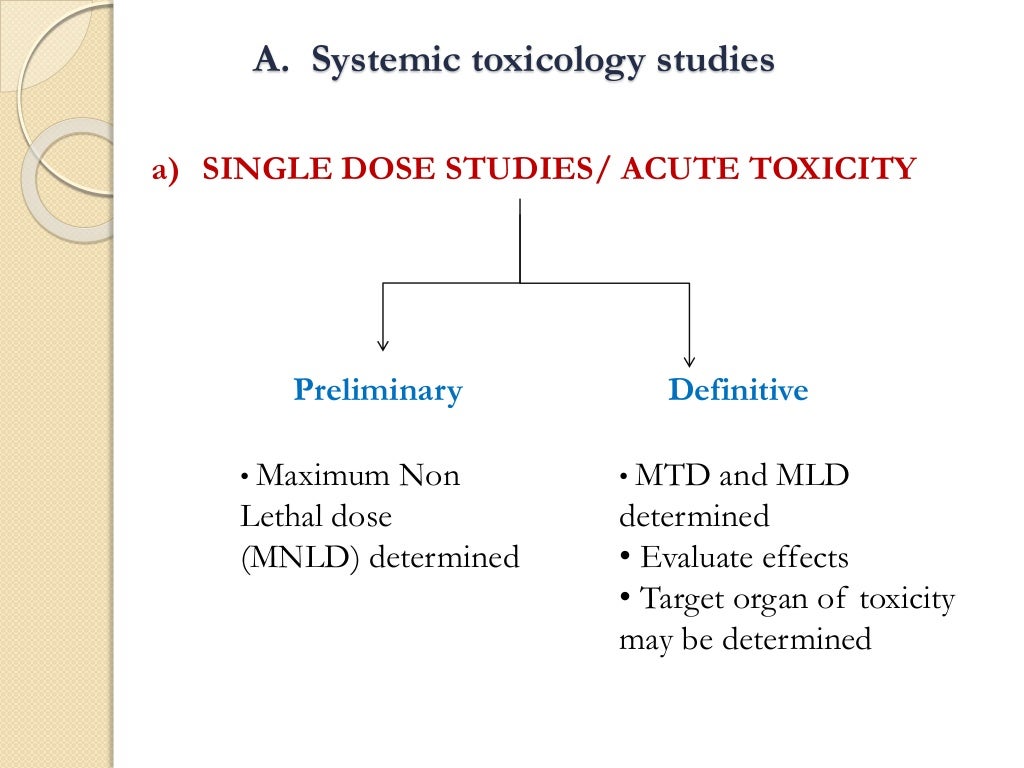 animal toxicity studies