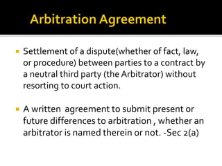Arbitration | PPTX