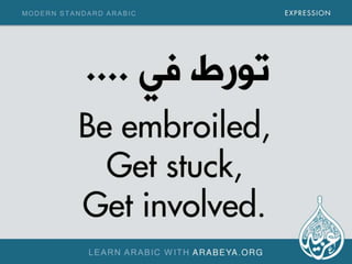Common Modern Standard Arabic Expressions
