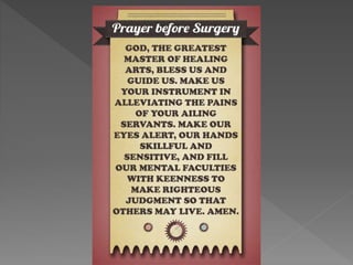 Surgical Safety &  Safer surgery