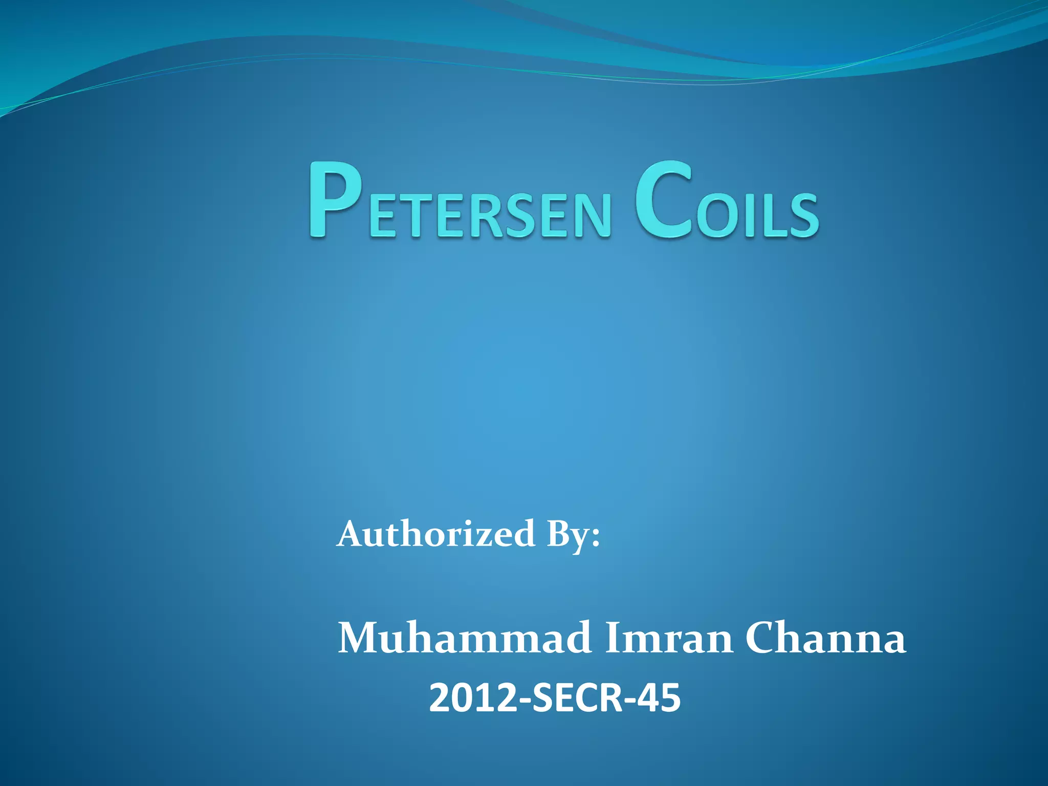 Authorized By:
Muhammad Imran Channa
2012-SECR-45
