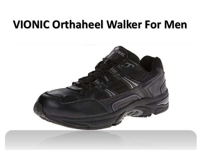 orthaheel walker men's plantar fasciitis shoe