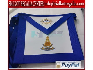 Blue Lodge Past Apron in Gold 