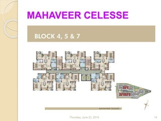 MAHAVEER CELESSE
Thursday, June 23, 2016 14
 