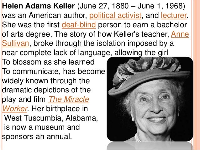 the story of my life by helen keller