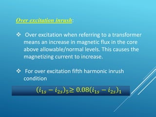 MICROCONTROLLER BASED HARMONIC RESTRAINT DIFFERENTIAL PROTECTION OF ...
