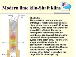 Civil construction material lime