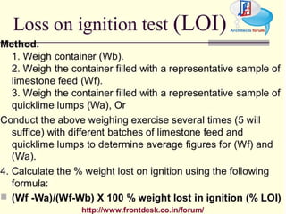 Civil construction material lime