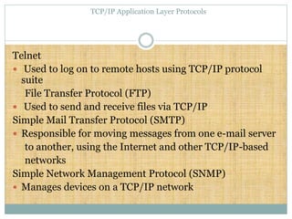 Network protocols | PPT