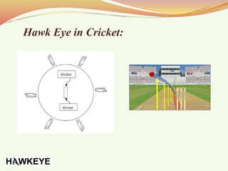 Hawk Eye in Cricket:
 