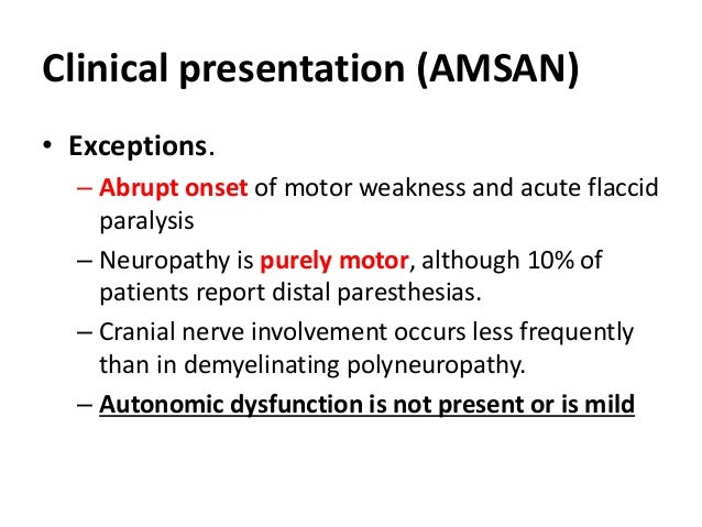 Guillian Barre Syndrome