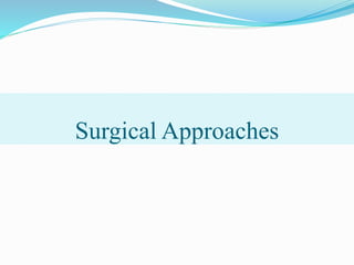 Surgical Approaches
 