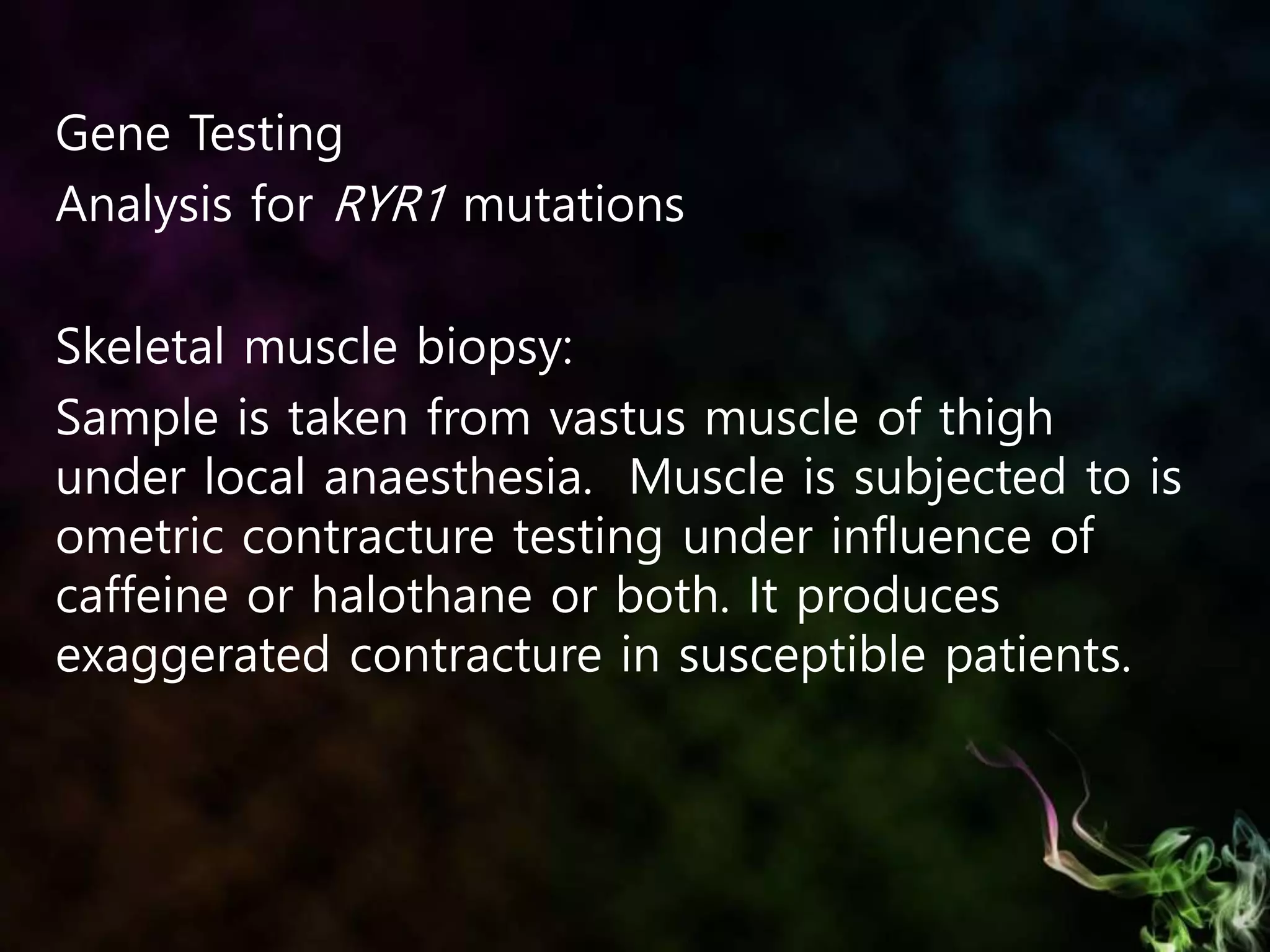 malignant hyperthermia (MH) | PPTX