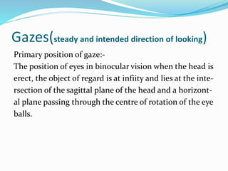 Extraocular muscles | PPTX