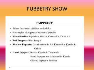 PUBBETRY SHOW
 