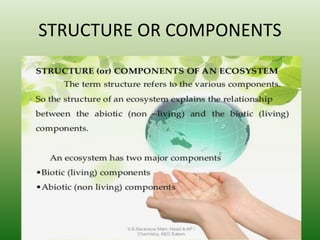 STRUCTURE OR COMPONENTS
 