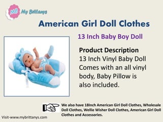 American Girl Doll Clothes, Reborn Baby, Mybrittanys