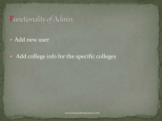 Campus Management System | PPTX