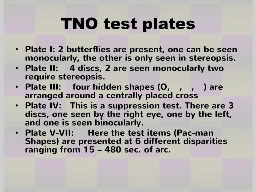 stereopsis history ,uses and charts