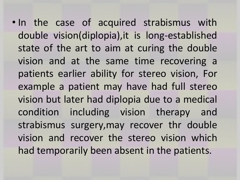 stereopsis history ,uses and charts