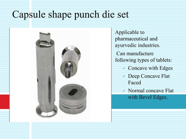 Working Of Tablet Punching Machine PPT