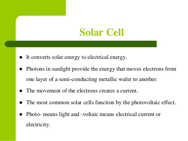 Solar Train power point presentation