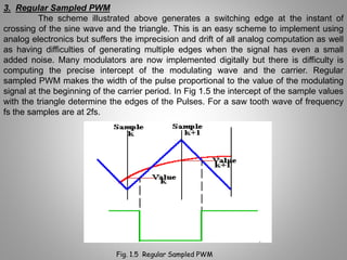 Speed control of DC motor using pulse width modulation technique | PPTX