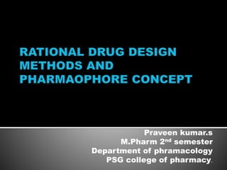 Praveen kumar.s
M.Pharm 2nd semester
Department of phramacology
PSG college of pharmacy.
 