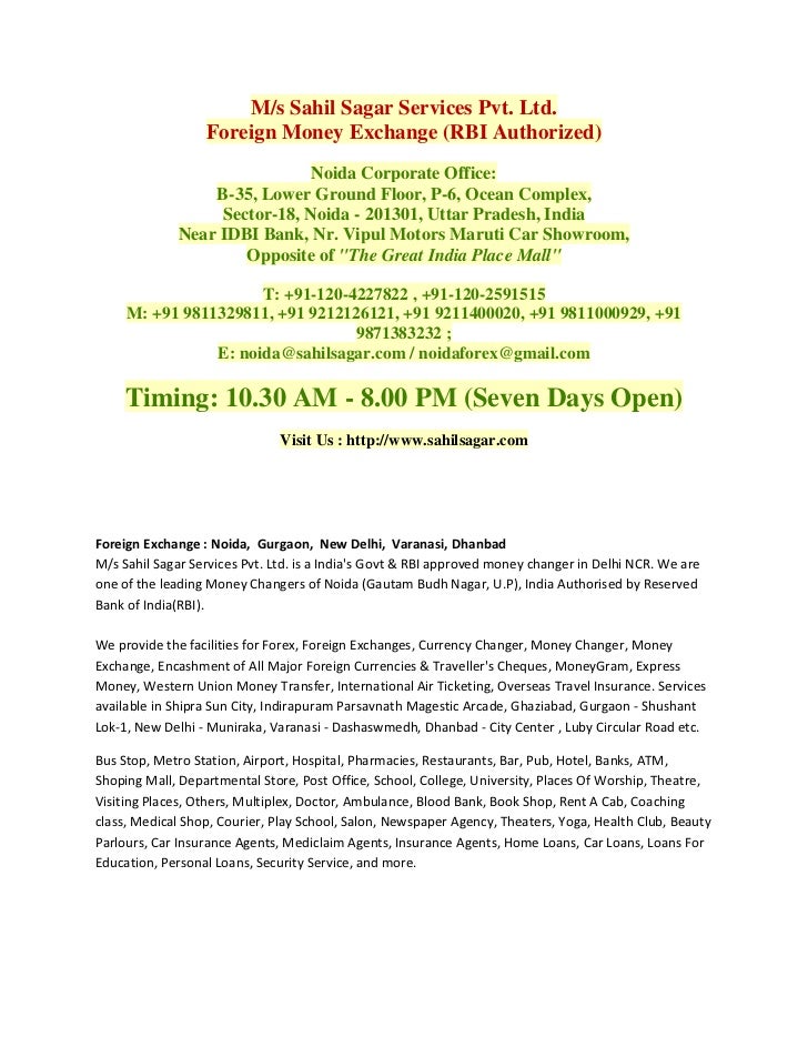 Forex Dealers In Noida Call 9811329811 - 