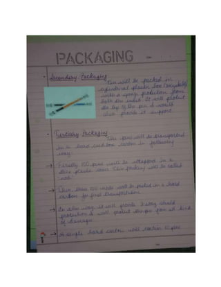 Marketing Project on Pen