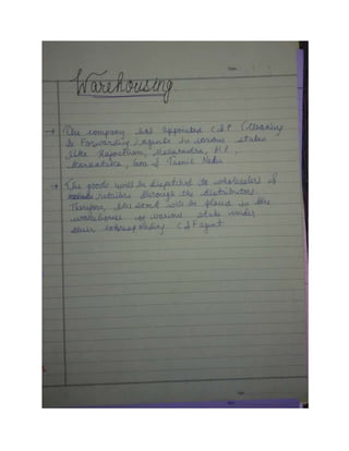 Marketing Project on Pen