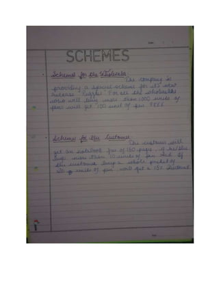 Marketing Project on Pen