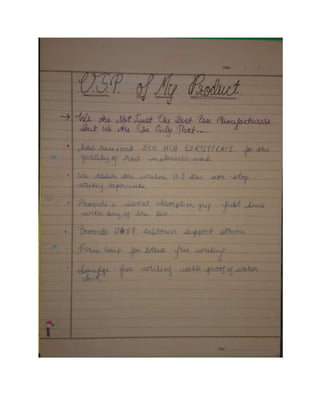 Marketing Project on Pen