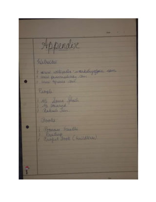 Marketing Project on Pen