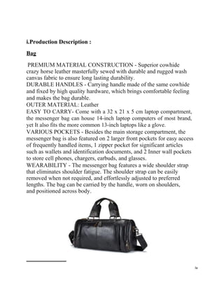 Marketing Plan Of new Product | DOC