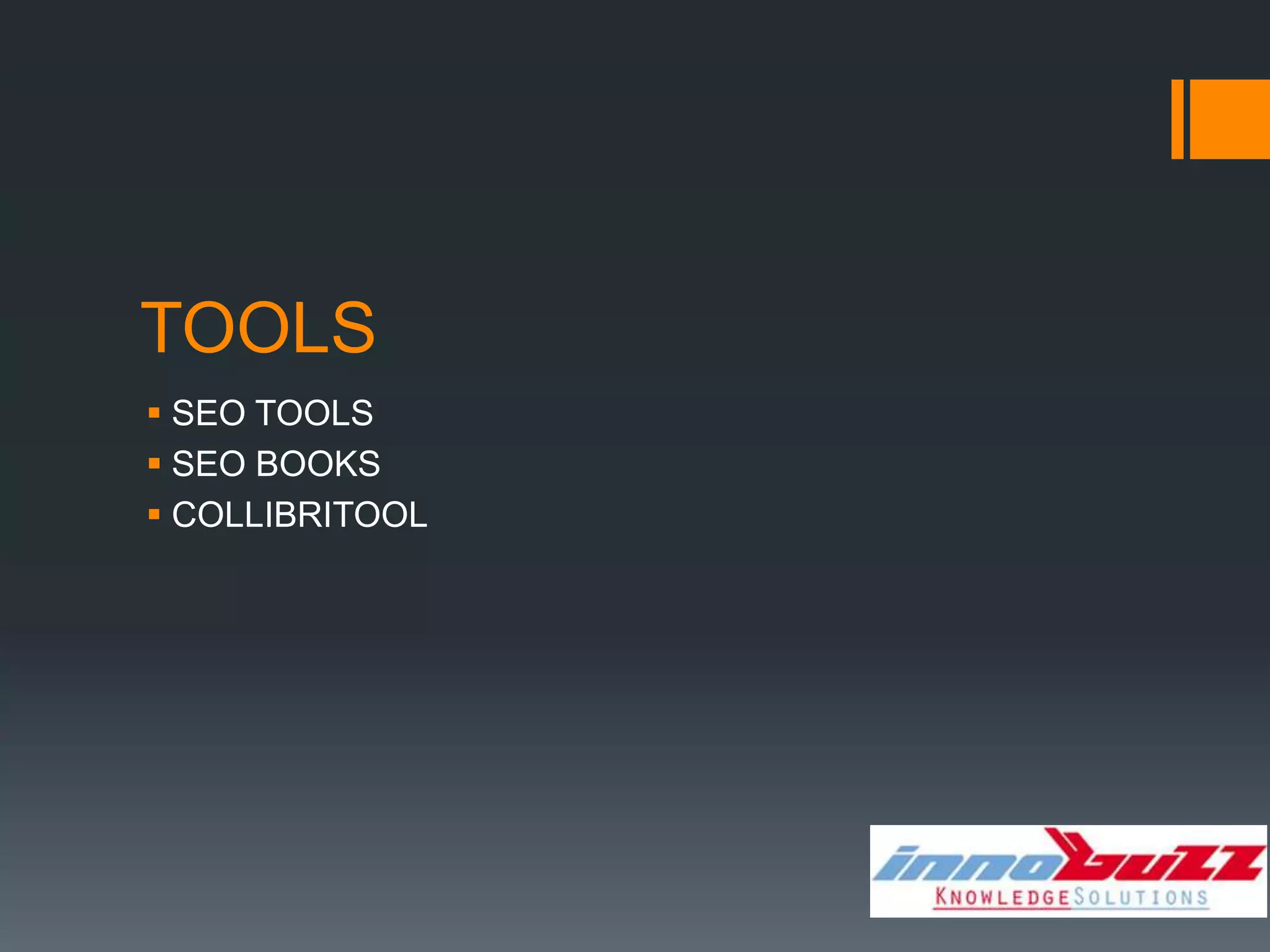 TOOLS
 SEO TOOLS
 SEO BOOKS
 COLLIBRITOOL
 