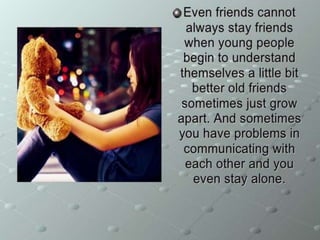 Teenagers problems