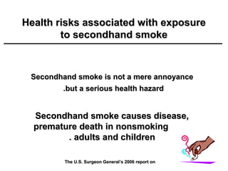 Secondhand Smoke &amp; Asthma