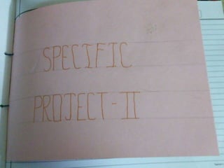 Accountancy 12th class project work(Both Comprehensive and specific) | PPTX