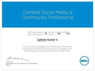 Social Media & Community Professional Certification