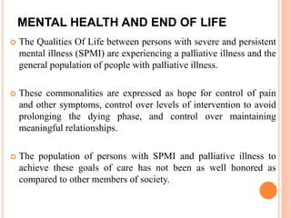 Working with end of life a psycho-social care | PPTX
