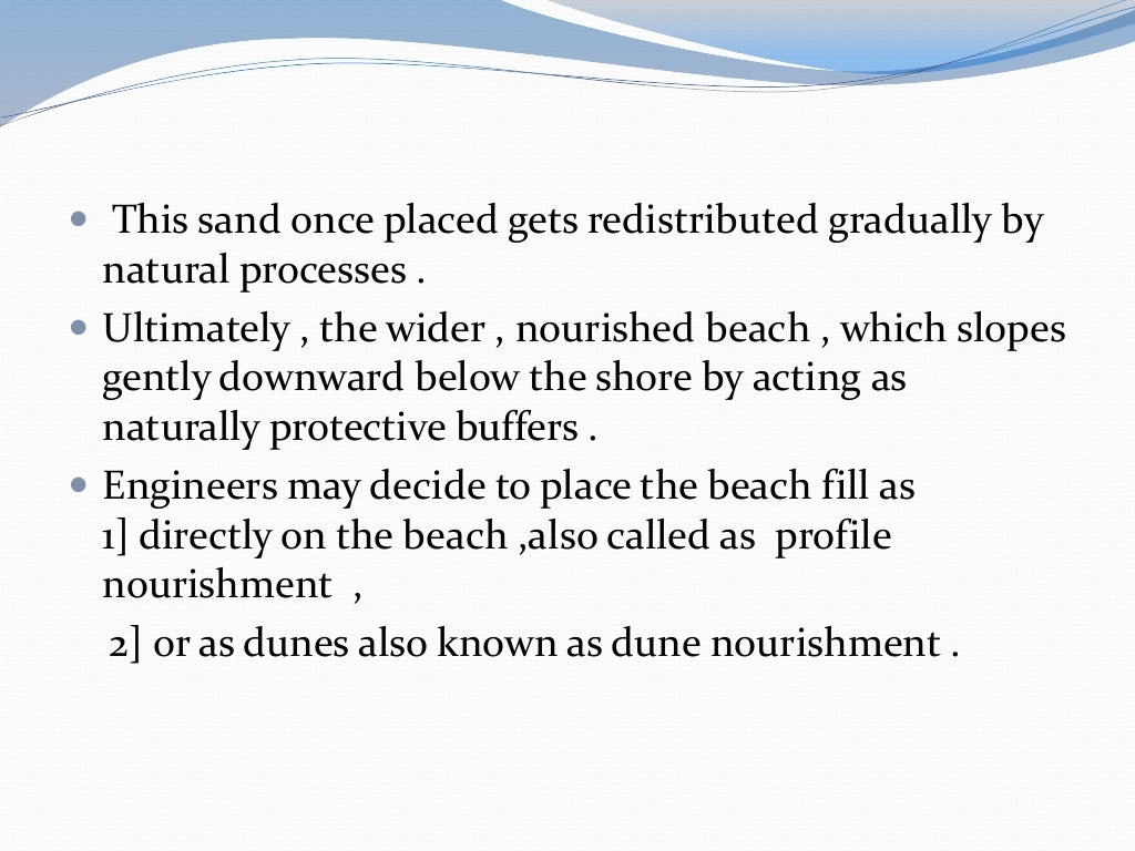 Beach Nourishment