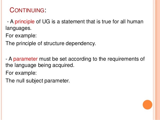 What is Universal Grammar Theory and its Criticism