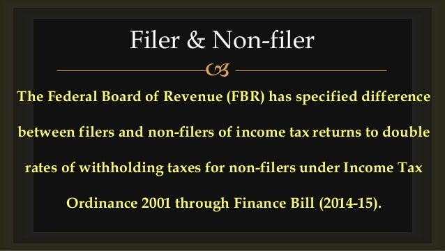 filer-and-non-filer-defined