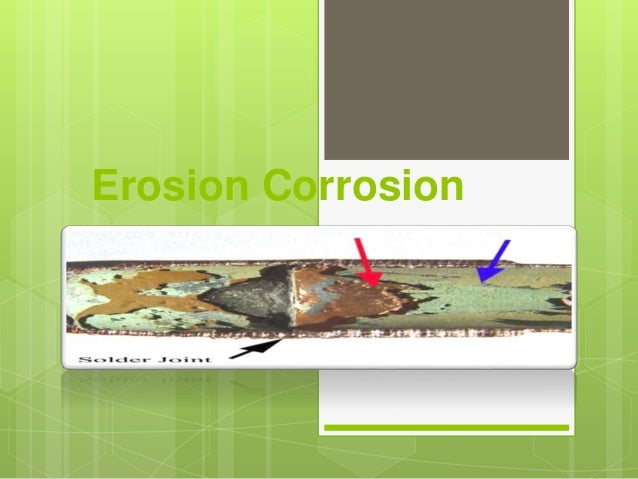 Erosion Corrosion -